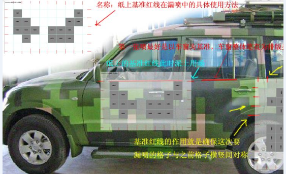 东营车辆迷彩喷涂,设备迷彩漆翻新