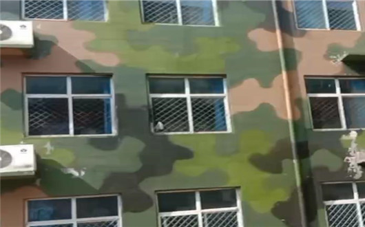 东营墙面军用迷彩施工方案