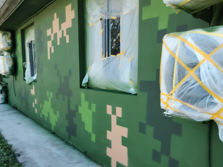 东营海洋 / 林地场景数码伪装